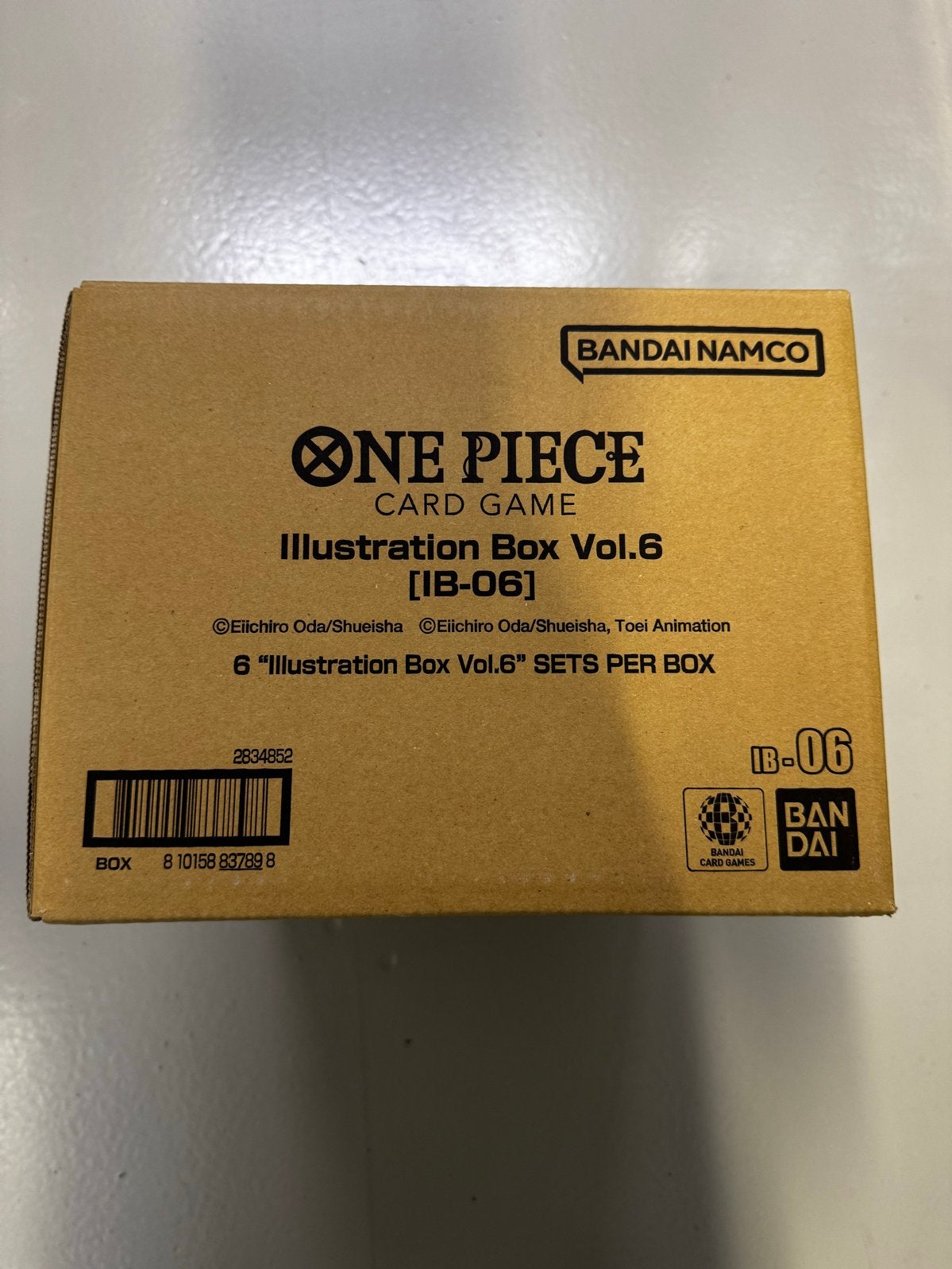 One Piece Card Game Illustration Box Vol.6 [IB-06] Nieuw, Ophalen of Verzenden, Nieuw, Boosterbox