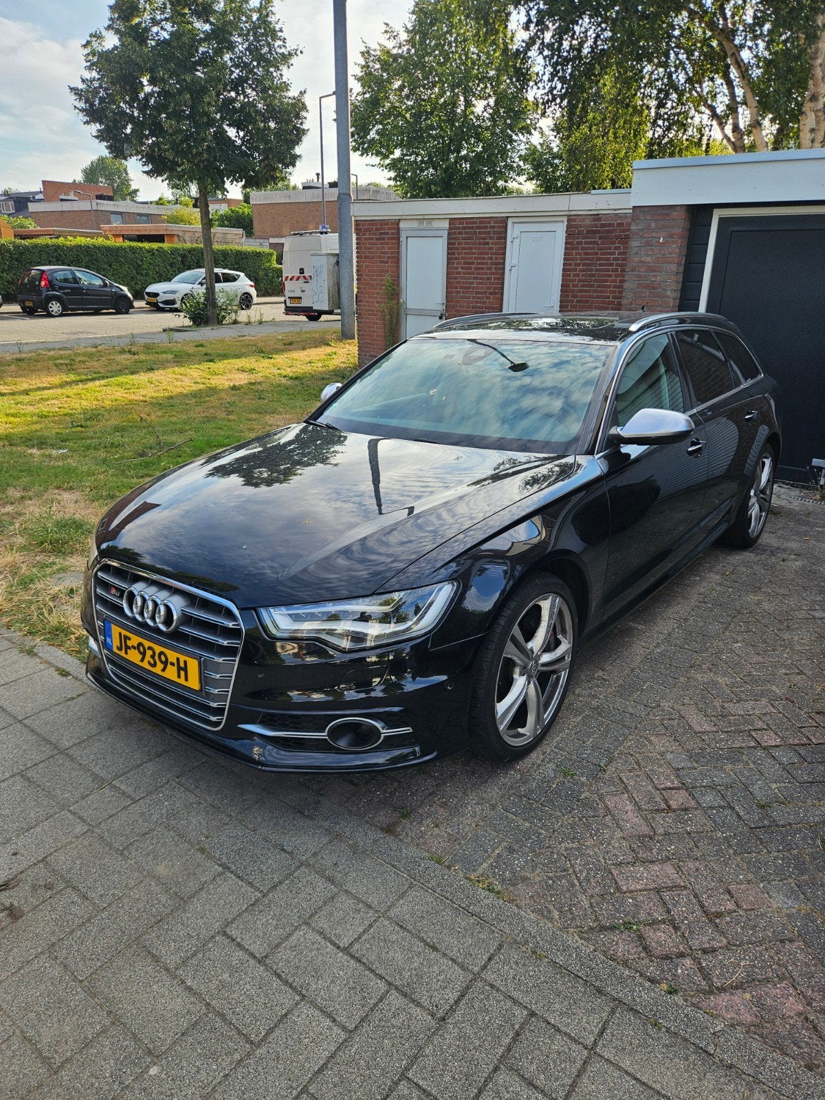 Audi S6 4.0tfsi V8 420pk Quattro S Tronic 2014 Zwart, Automaat, 8 cilinders, A6, 5 stoelen