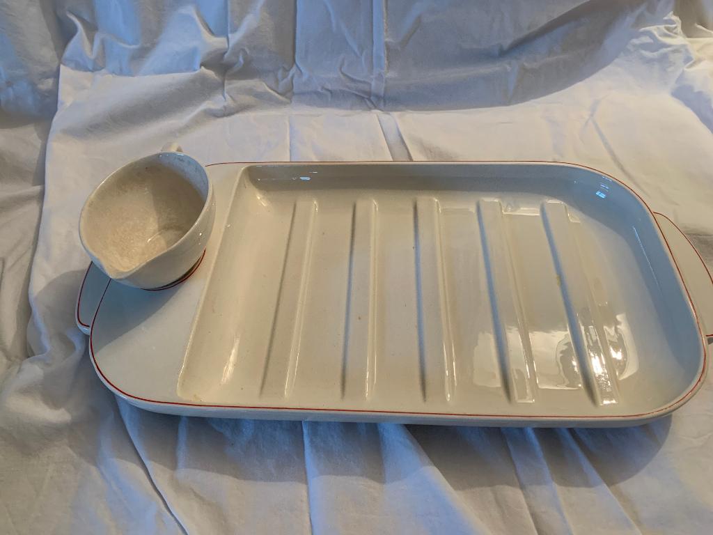 Asperges schaal Villery & Boch, Ophalen