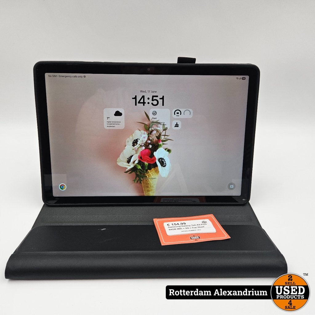 Samsung Galaxy Tab A9 Plus 64GB Wifi + 5G | Top Staat, Computers en Software, Android Tablets, Gebruikt