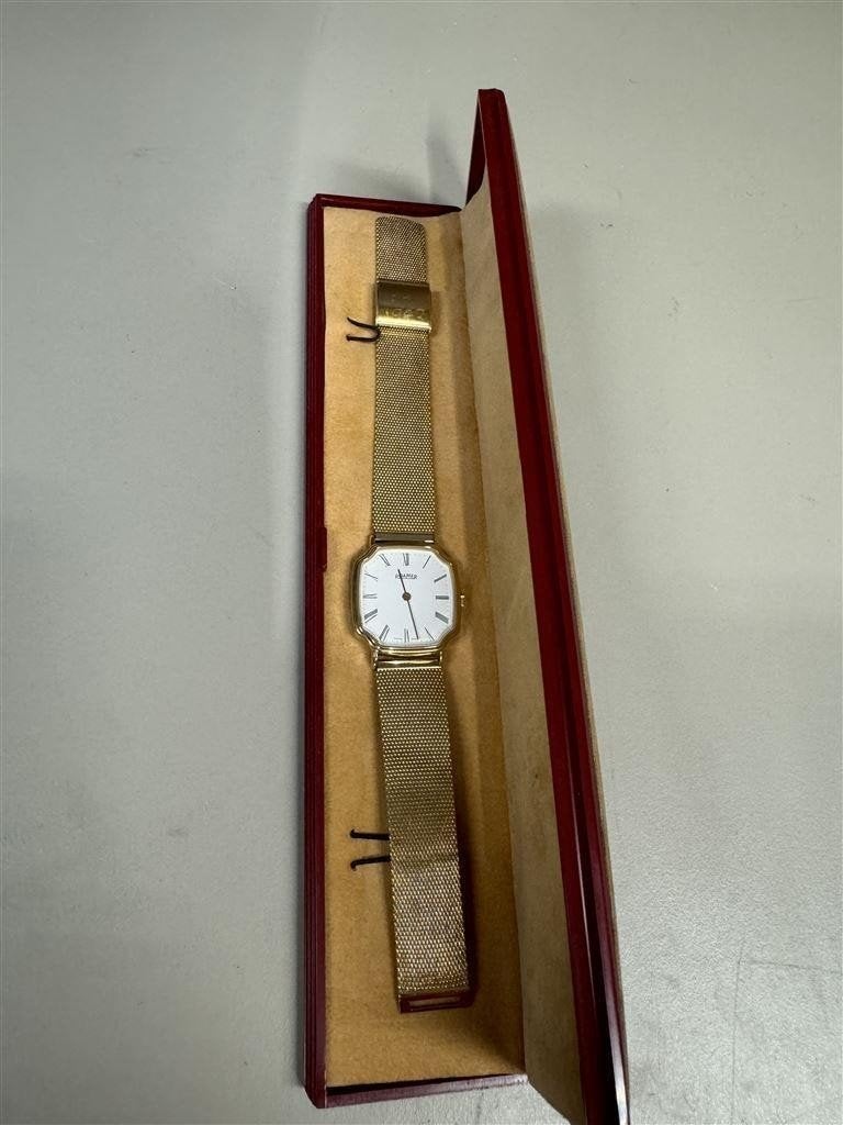 Roamer Verguld handopwindbaar horloge, Ophalen of Verzenden, Zo goed als nieuw, Goud, Zilver