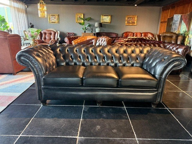 Exclusieve Chesterfield by Springvale, Ophalen, Trendy Classic, Springvale, Driepersoons