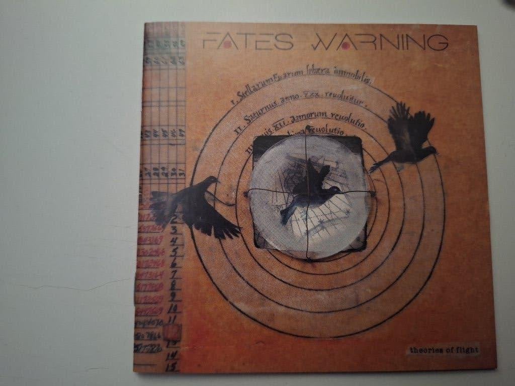 Fates Warning - Theories Of Flight (progressive metal), Ophalen of Verzenden, Zo goed als nieuw, Album