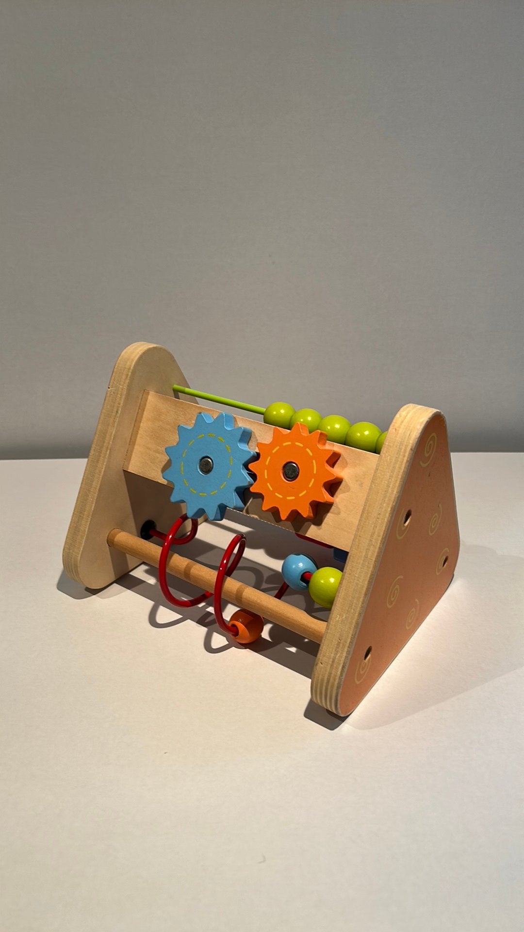 Houten speeltoestelletje, Ophalen of Verzenden, Zo goed als nieuw, Puzzelen