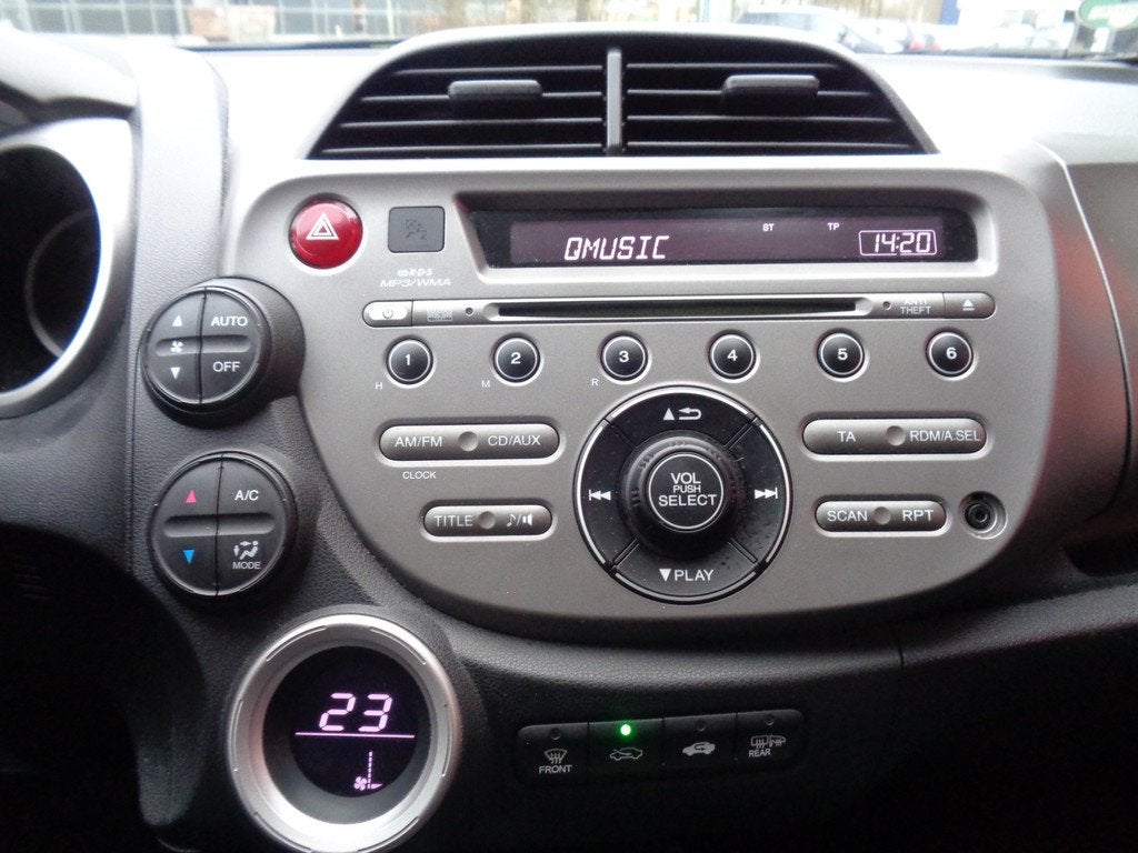 Honda Jazz 1.4 Comfort 100PK Automaat Clima LMV Hoge-Zit, Auto's, Euro 5, 4 cilinders, Blauw, 1055 kg