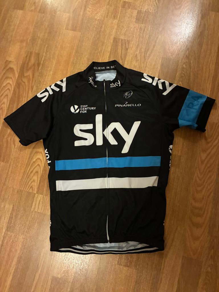 Team Sky wielershirt L, Fietsen en Brommers, Heren, Ophalen of Verzenden, Zo goed als nieuw, L