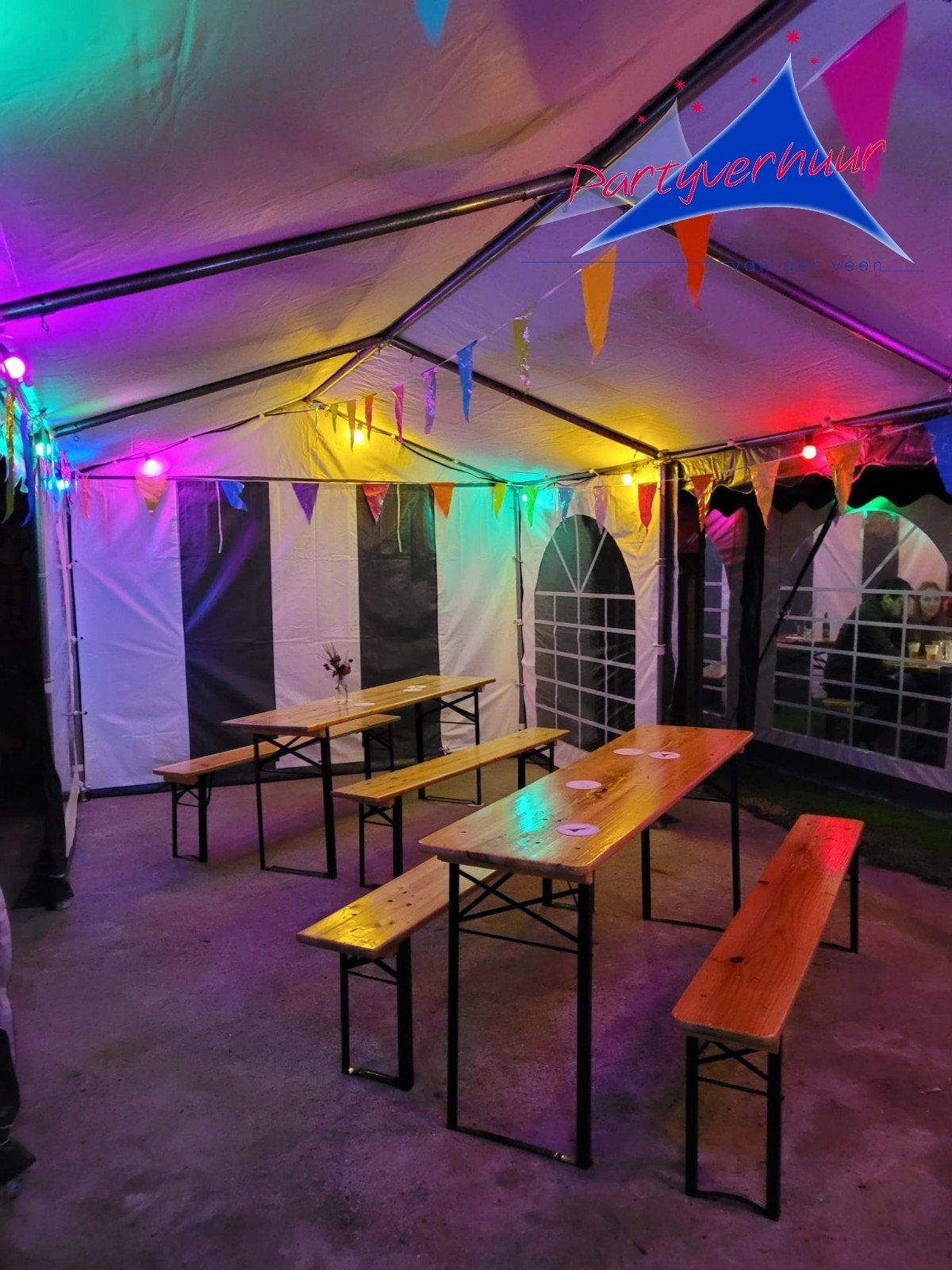 Te Huur, Prikkabel Verlichting Partlicht Feestverlichting, Ophalen, Zo goed als nieuw, Overige