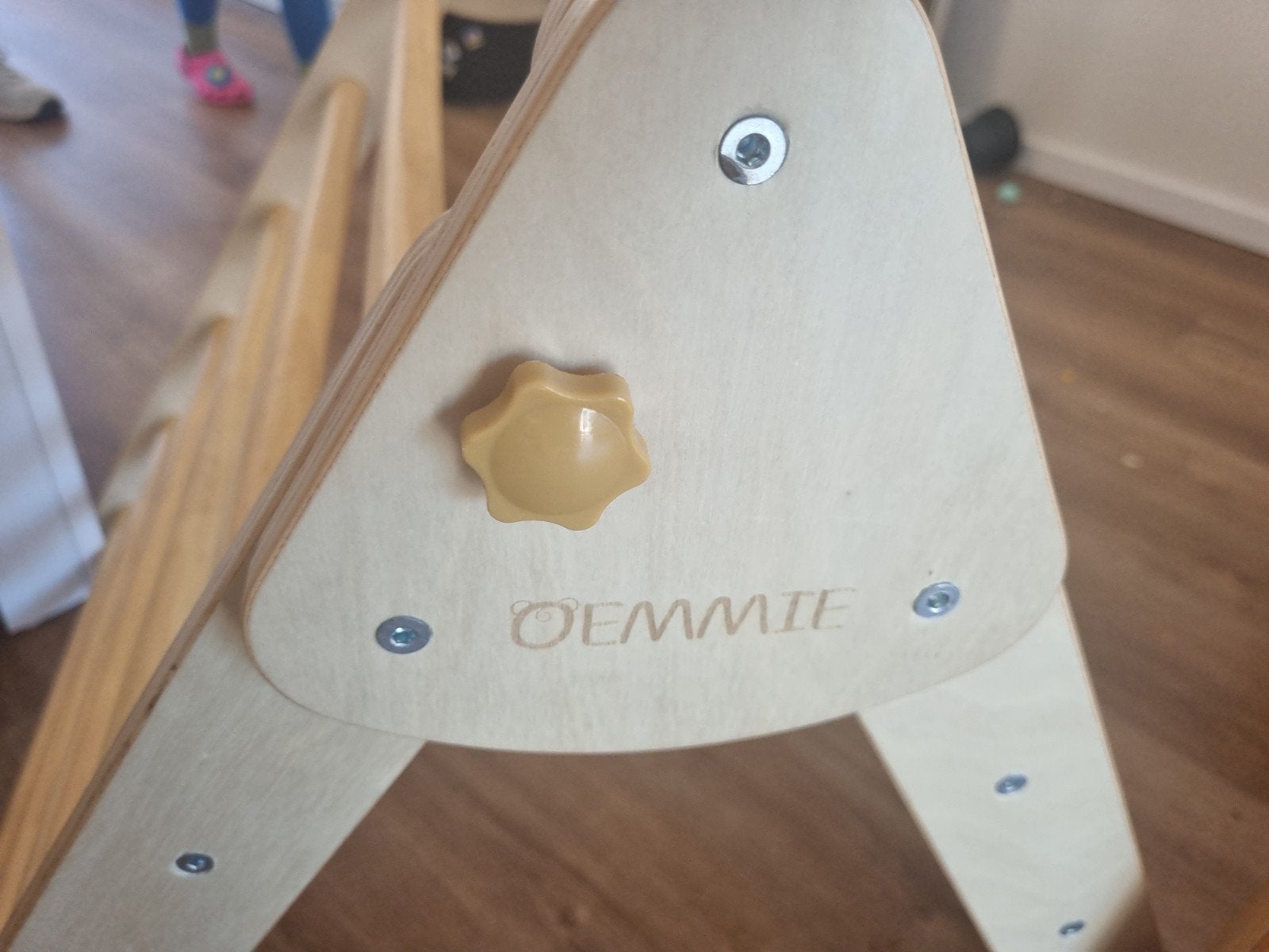 OEMMIE houten speeltoestel, Ophalen of Verzenden, Zo goed als nieuw, Glijbaan, Aanbouwonderdeel