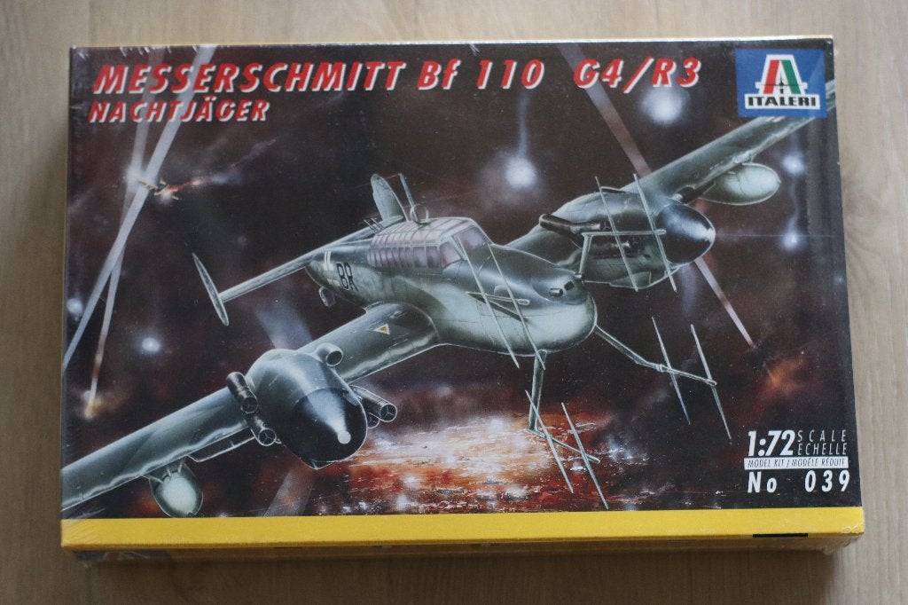 Messerschmitt Bf 110 G4/R3 Italeri 1/72, 1:72 tot 1:144, Italeri, Nieuw, Ophalen of Verzenden
