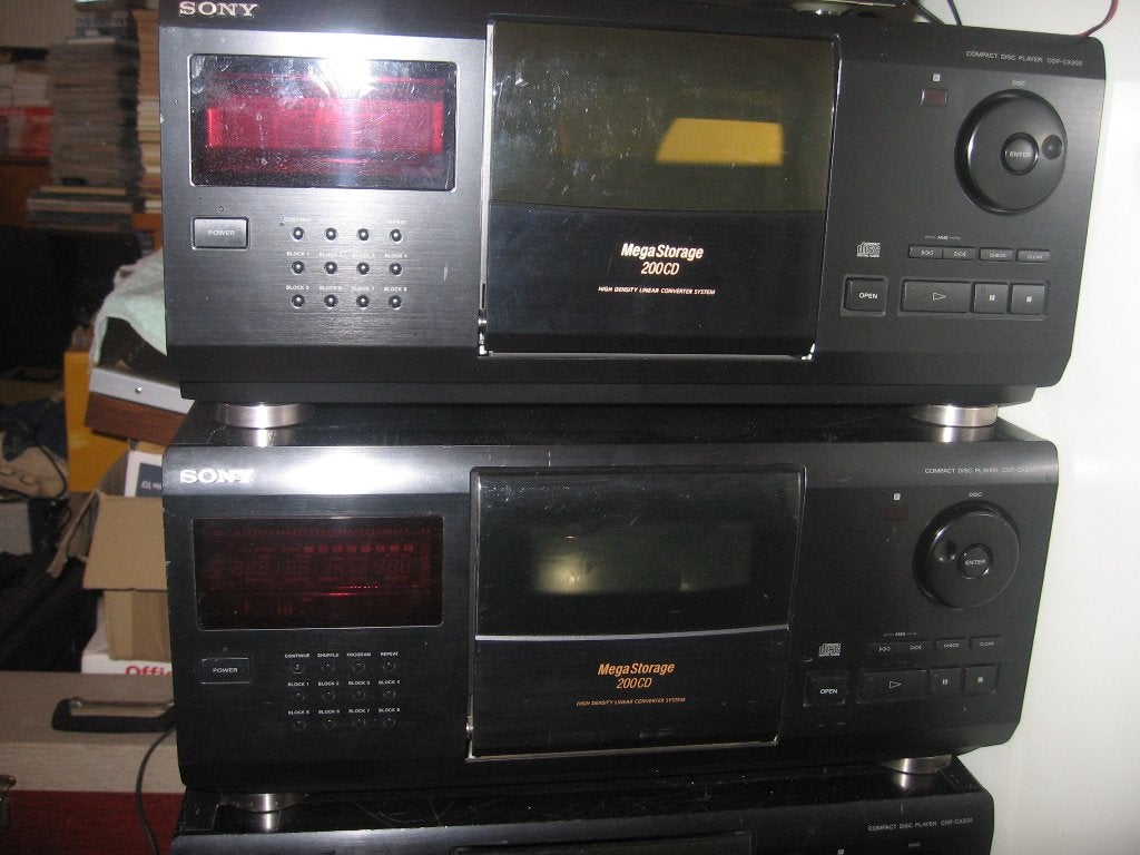 Sony 400 cd-wisselaar, Ophalen, Gebruikt, Sony, Wisselaar