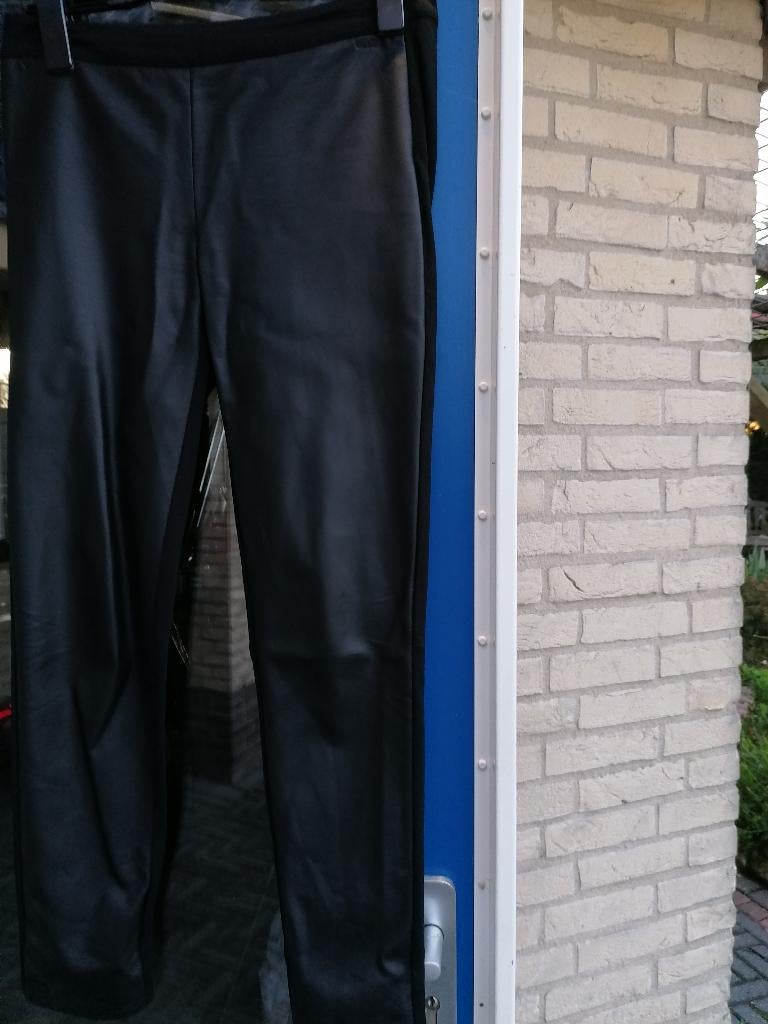 Leuke leatherlook legging, Kleding | Dames, Zwart, Ophalen of Verzenden, Zo goed als nieuw, Maat 36 (S)