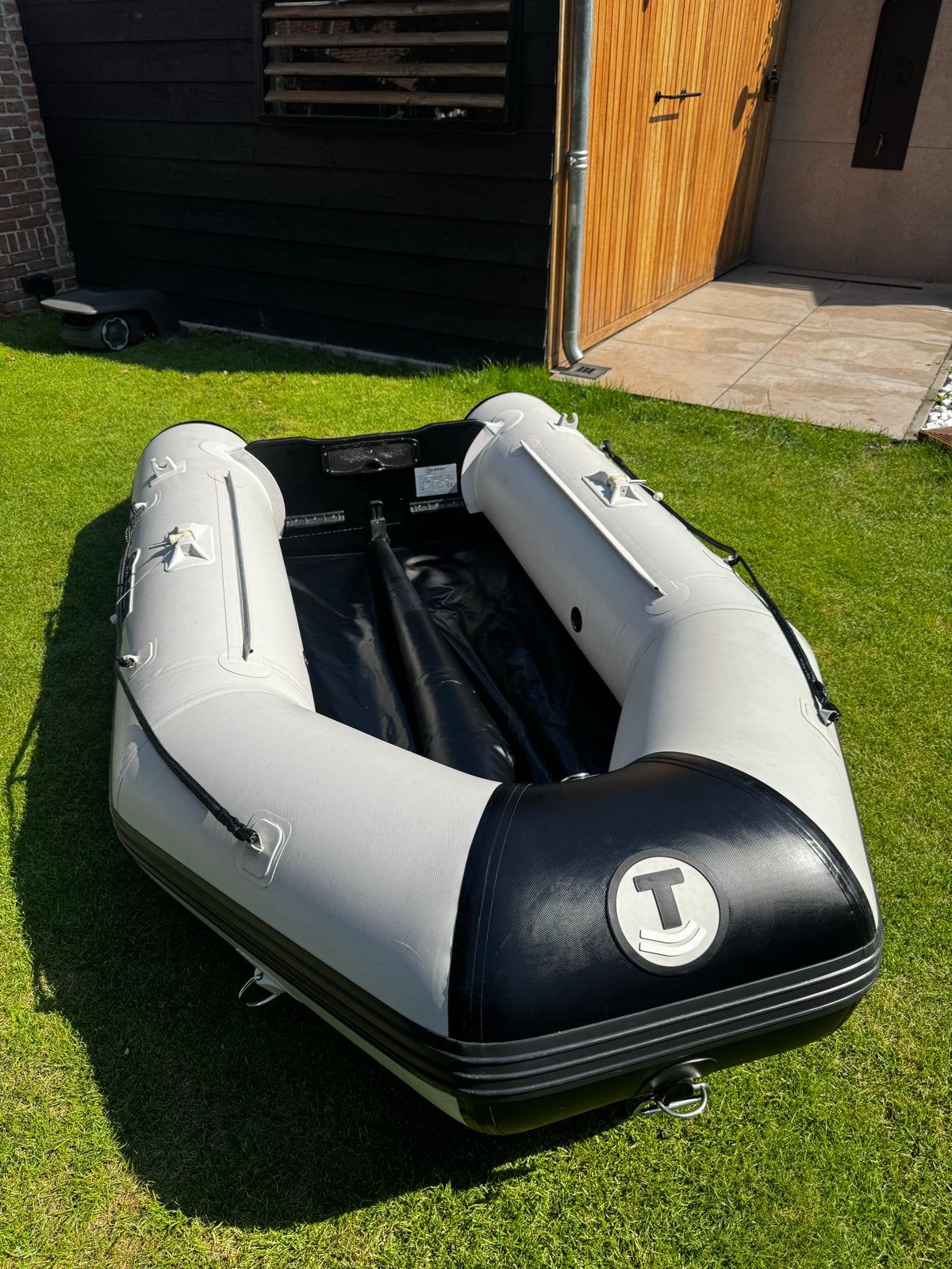 Talamex rubberboot met Mercury 4.0 PK buitenboordmotor, Aluminium, Inclusief motor, Ophalen of Verzenden, Zo goed als nieuw
