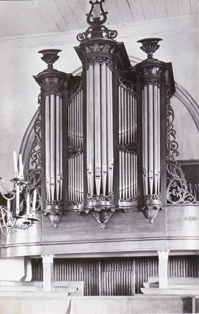 09141 Buurmalsen - Orgel Ned. Herv. kerk - 1962, Verzamelen, Ansichtkaarten | Nederland, Verzenden, 1960 tot 1980, Ongelopen, Gelderland