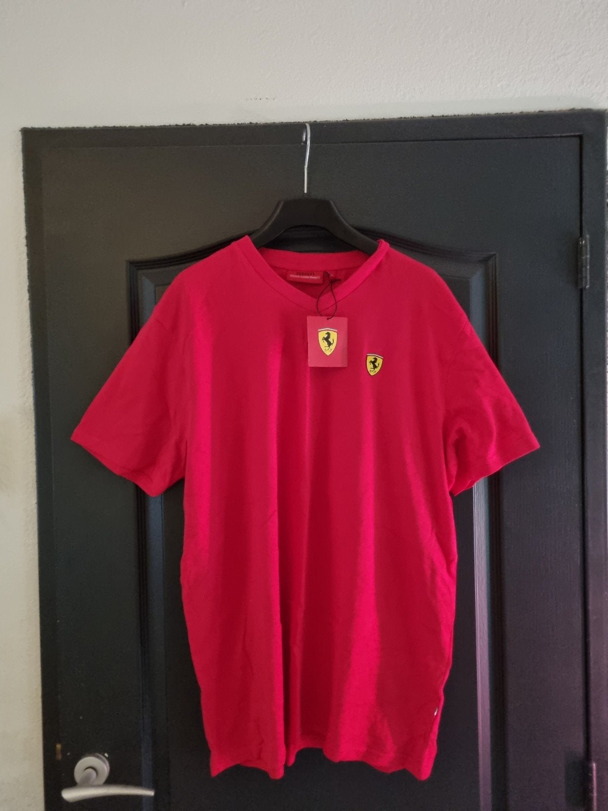 NIEUW! Ferrari T-shirt Rood, Ferrari, Ophalen of Verzenden, Rood, Maat 56/58 (XL)