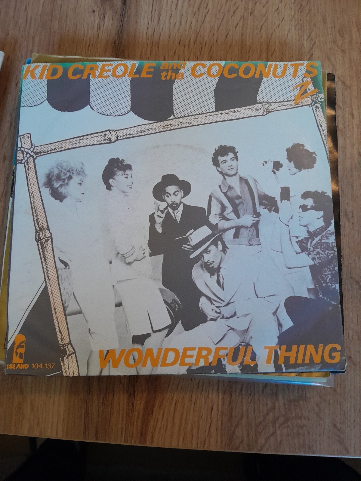 kid creole and the coconuts 7inch wonderful thing, Ophalen of Verzenden, Zo goed als nieuw, Pop
