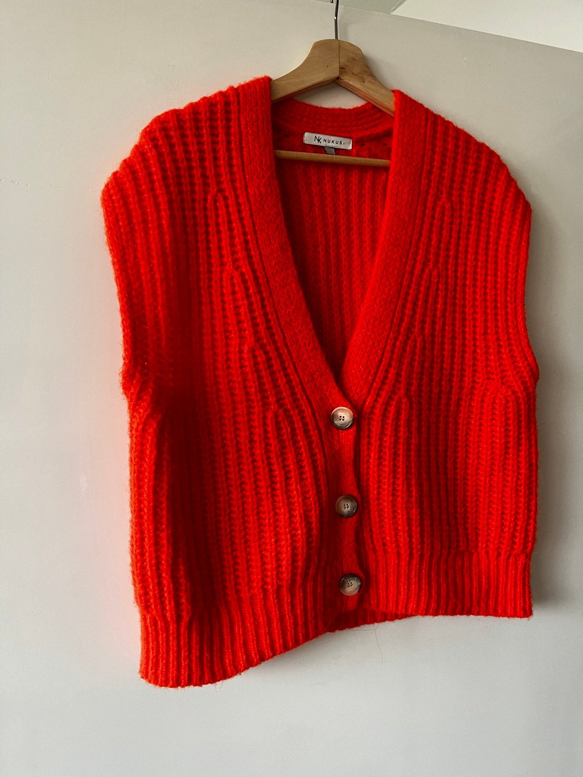 NUKUS Gilet - Maat L, Ophalen of Verzenden, Zo goed als nieuw, Maat 42/44 (L), Oranje