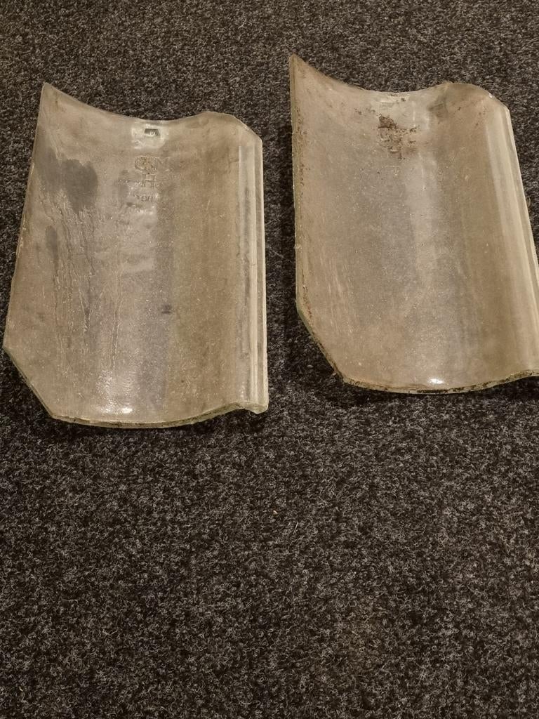 Glazen dakpan, Doe-het-zelf en Verbouw, Dakpannen en Dakbedekking, Overige materialen, Overige kleuren, Ophalen of Verzenden, Zo goed als nieuw
