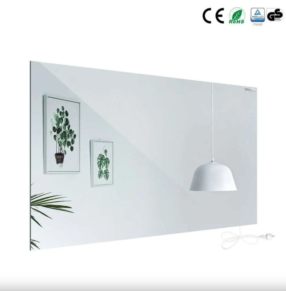 Byecold 700 watt infrarood spiegel 120 x 60 cm, Ophalen, 30 tot 80 cm, 500 tot 800 watt, Radiator