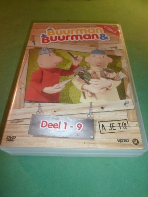 Buurman & Buurman Deel 1-9     9 dvd-box, Verzenden, Alle leeftijden, Poppen, Zo goed als nieuw