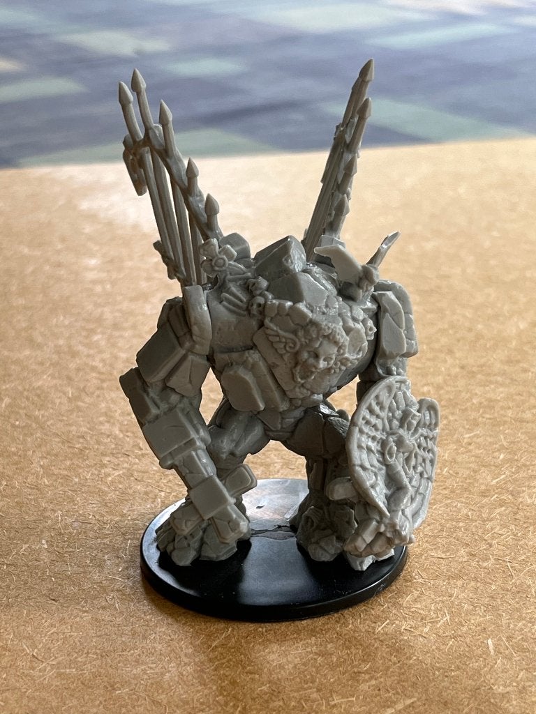 Reaper Bones: Graveyard Golem 77526, Vijf spelers of meer, Ophalen of Verzenden, Gebruikt, Reaper Miniatures