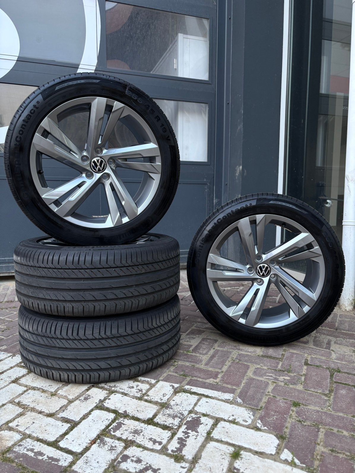 19” Volkswagen Tiguan R-Line “Valencia” velgen NIEUW, Auto-onderdelen, Banden en Velgen, 255 mm, Banden en Velgen, Nieuw, Personenwagen