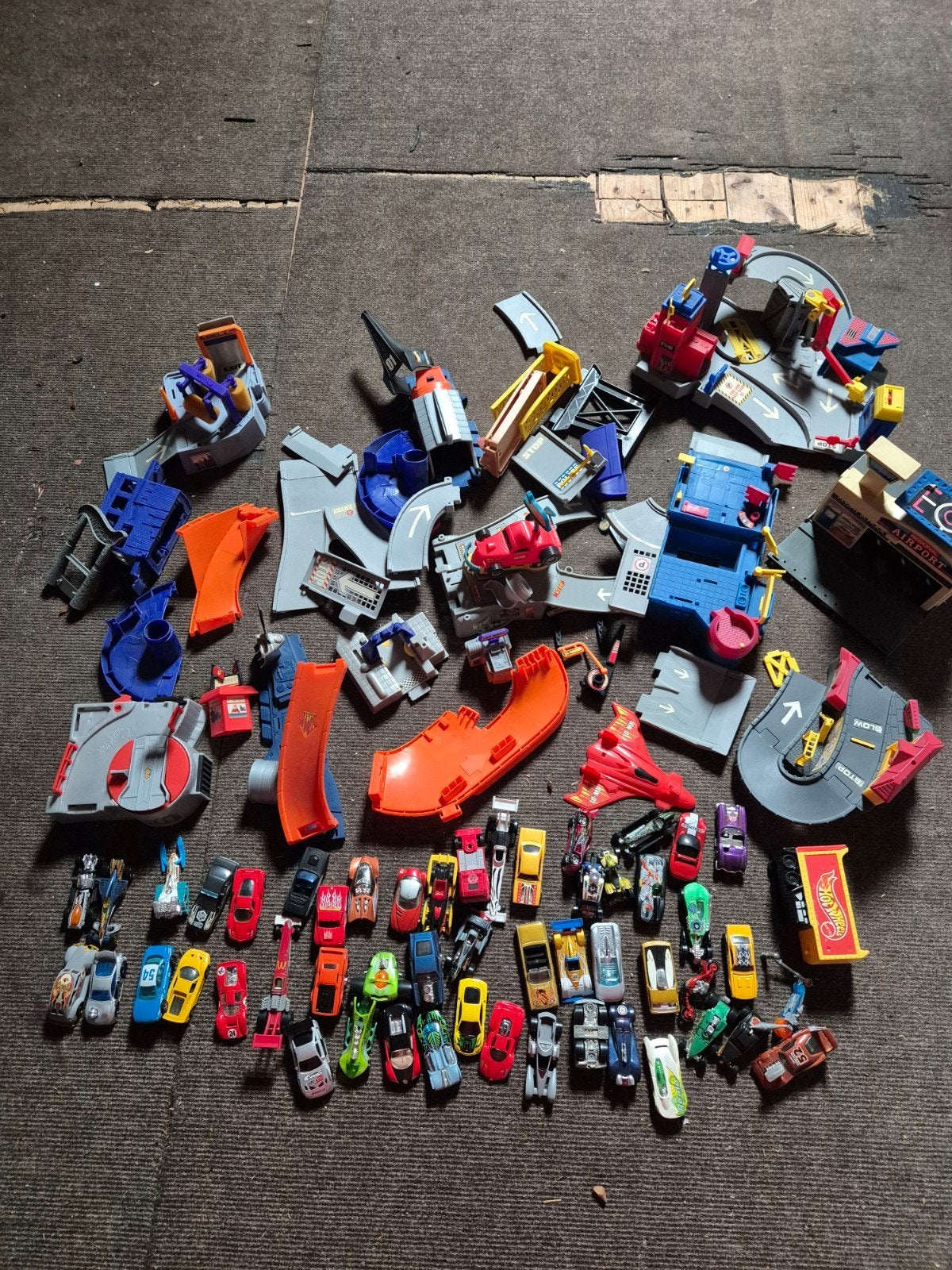 Grote partij Hot Wheels auto's en onderdelen, Ophalen of Verzenden, Gebruikt
