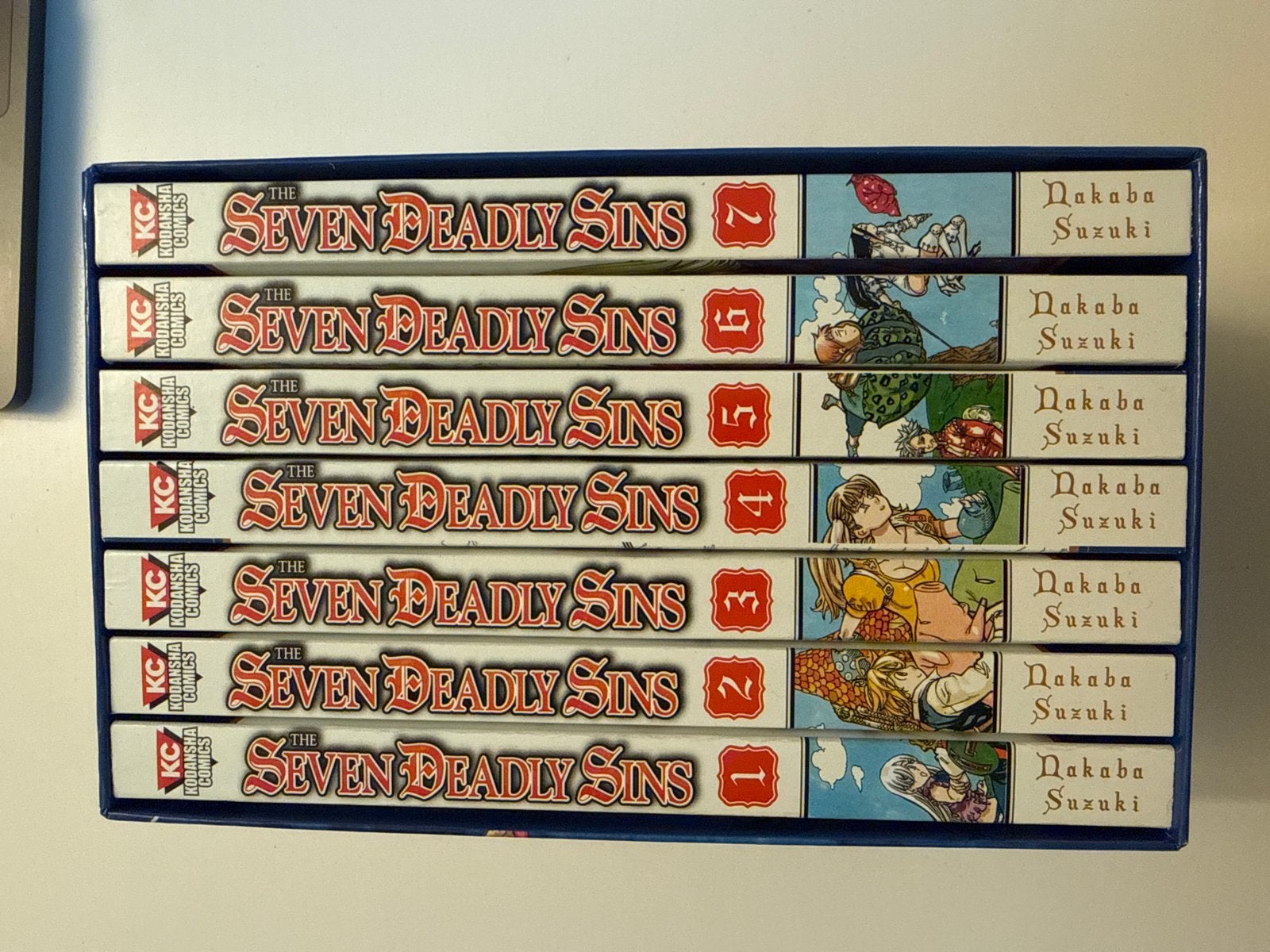The Seven Deadly Sins Manga Box Set 1 (Vol. 1-7), Boeken, Complete serie of reeks, Ophalen of Verzenden, Nieuw, Japan (Manga)
