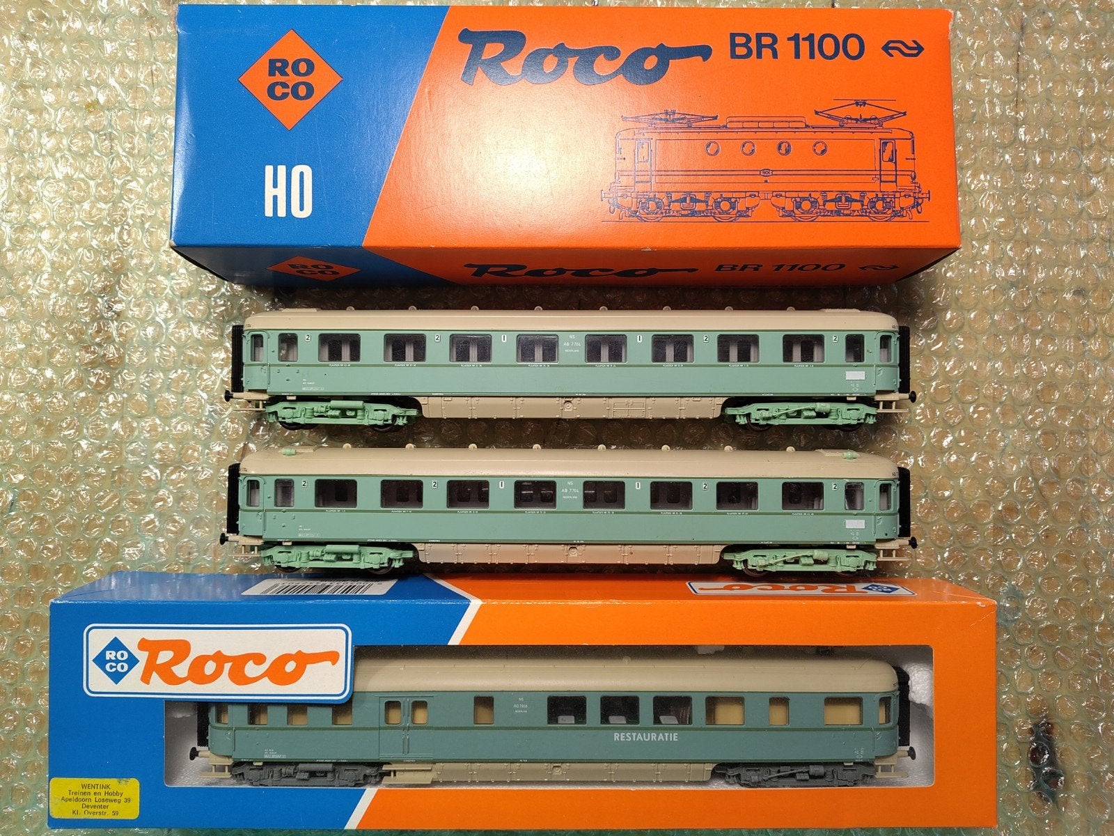 Roco NS treinset, Gelijkstroom, Analoog, Ophalen of Verzenden, Roco