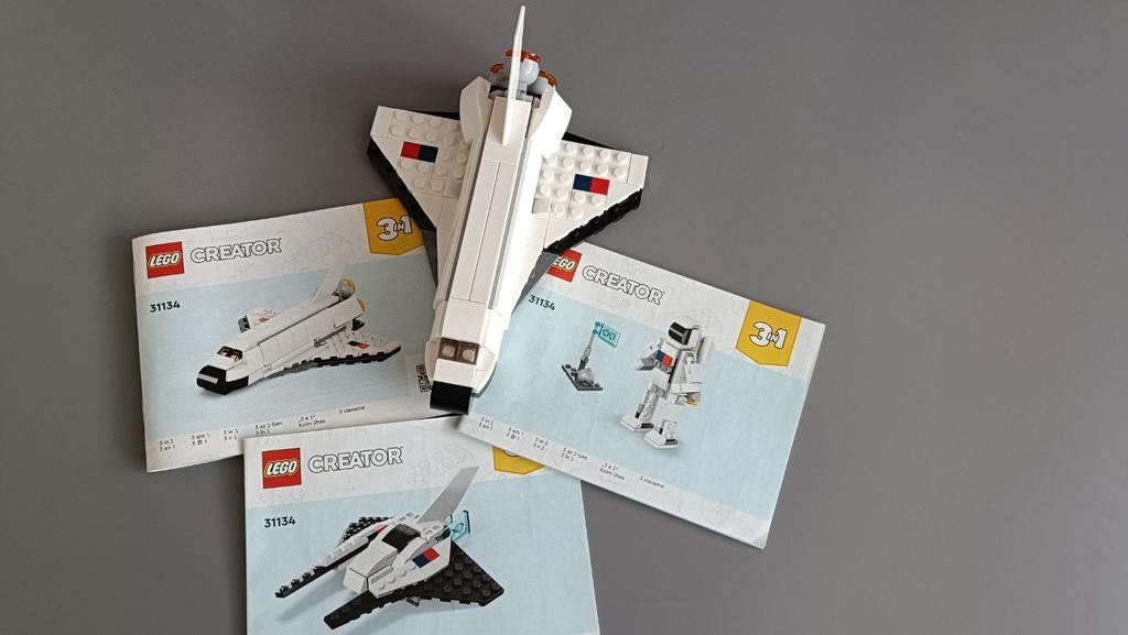 Lego Creator 3 in 1 Space Shuttle 31134, Ophalen of Verzenden, Zo goed als nieuw