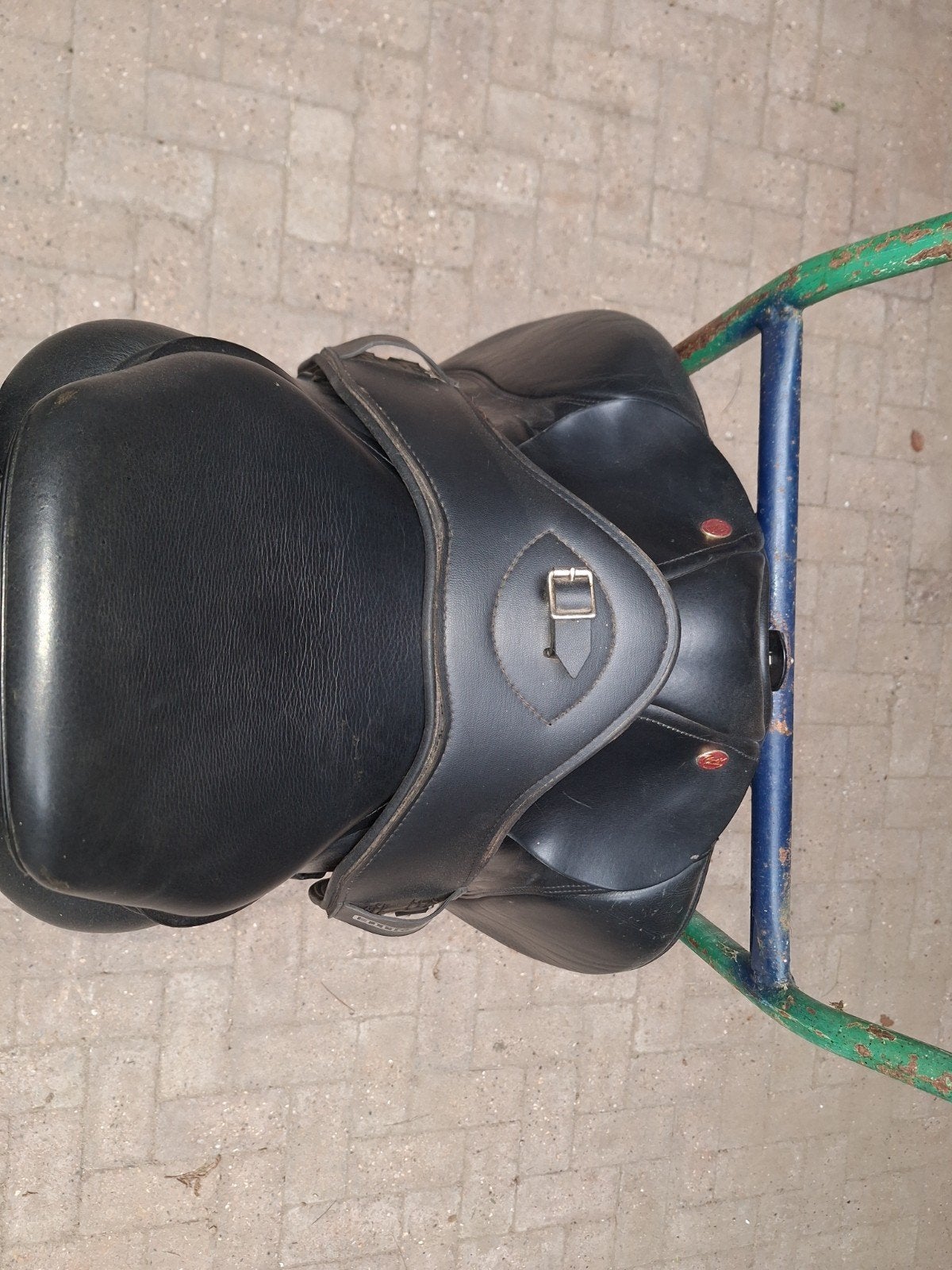 T.e.a.b. Kent & Masters zadel, 17,5 inch, Ophalen