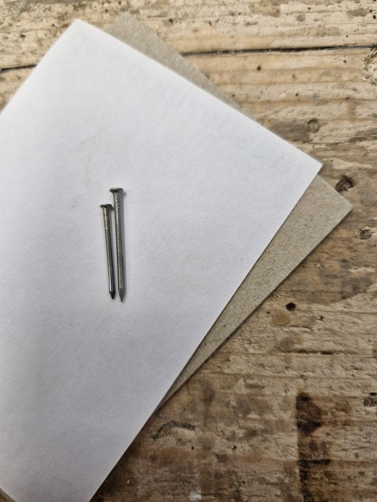 2 soorten kleine spijkertjes, Ophalen, Nieuw, Metaal, Overige typen