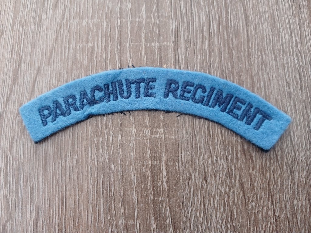 Schouderembleem Parachute Regiment., Ophalen of Verzenden, Landmacht, Engeland, Embleem of Badge