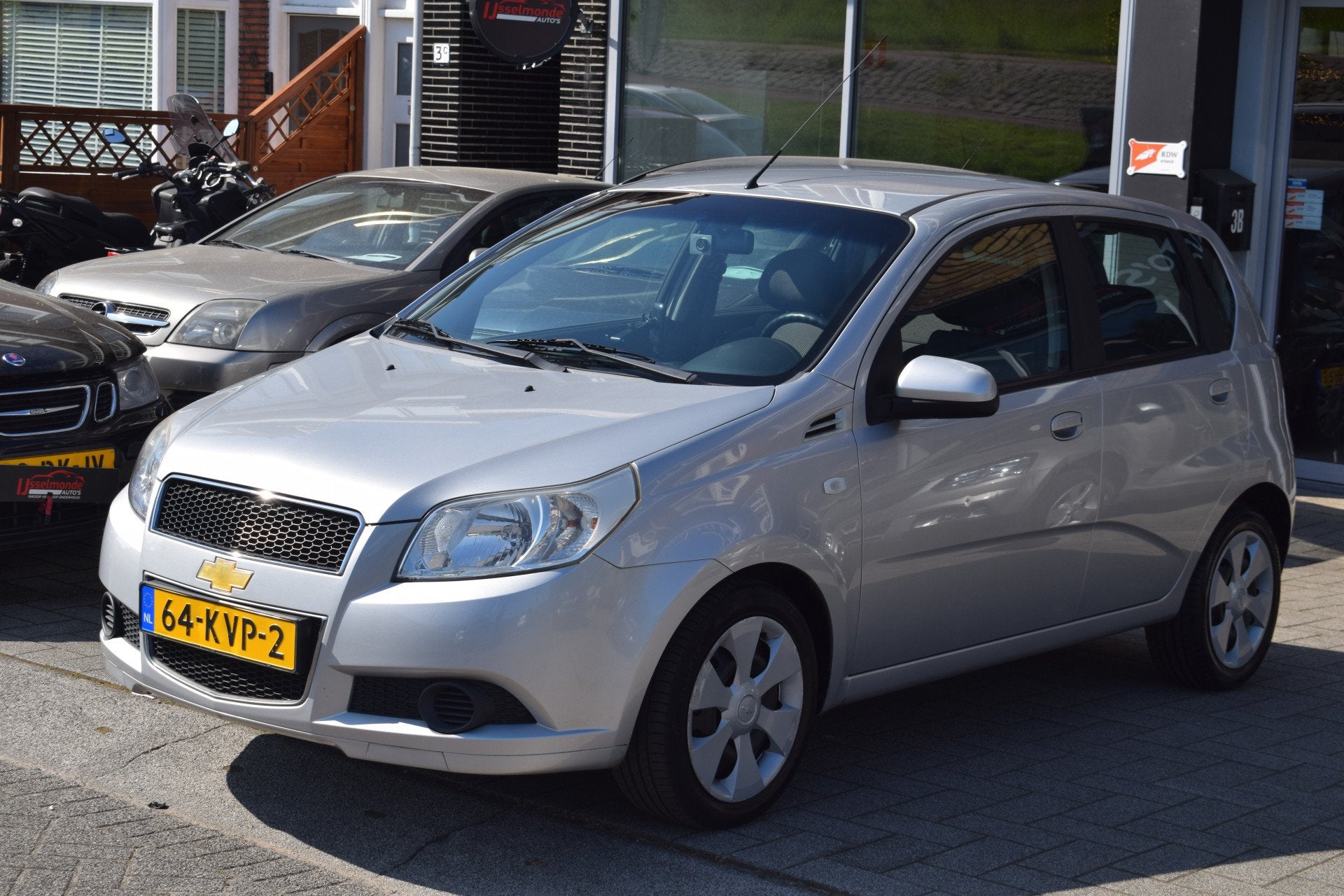 Chevrolet Aveo 1.2 16V LS B-clever Airco NAP Nwe APK !, Auto's, Voorwielaandrijving, Aveo, 4 cilinders, 400 kg