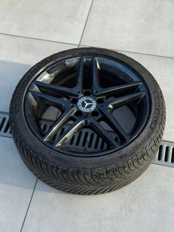 Originele Mercedes AMG A45 - 18 inch velgenset, Auto-onderdelen, Ophalen, 18 inch, Gebruikt, Banden en Velgen
