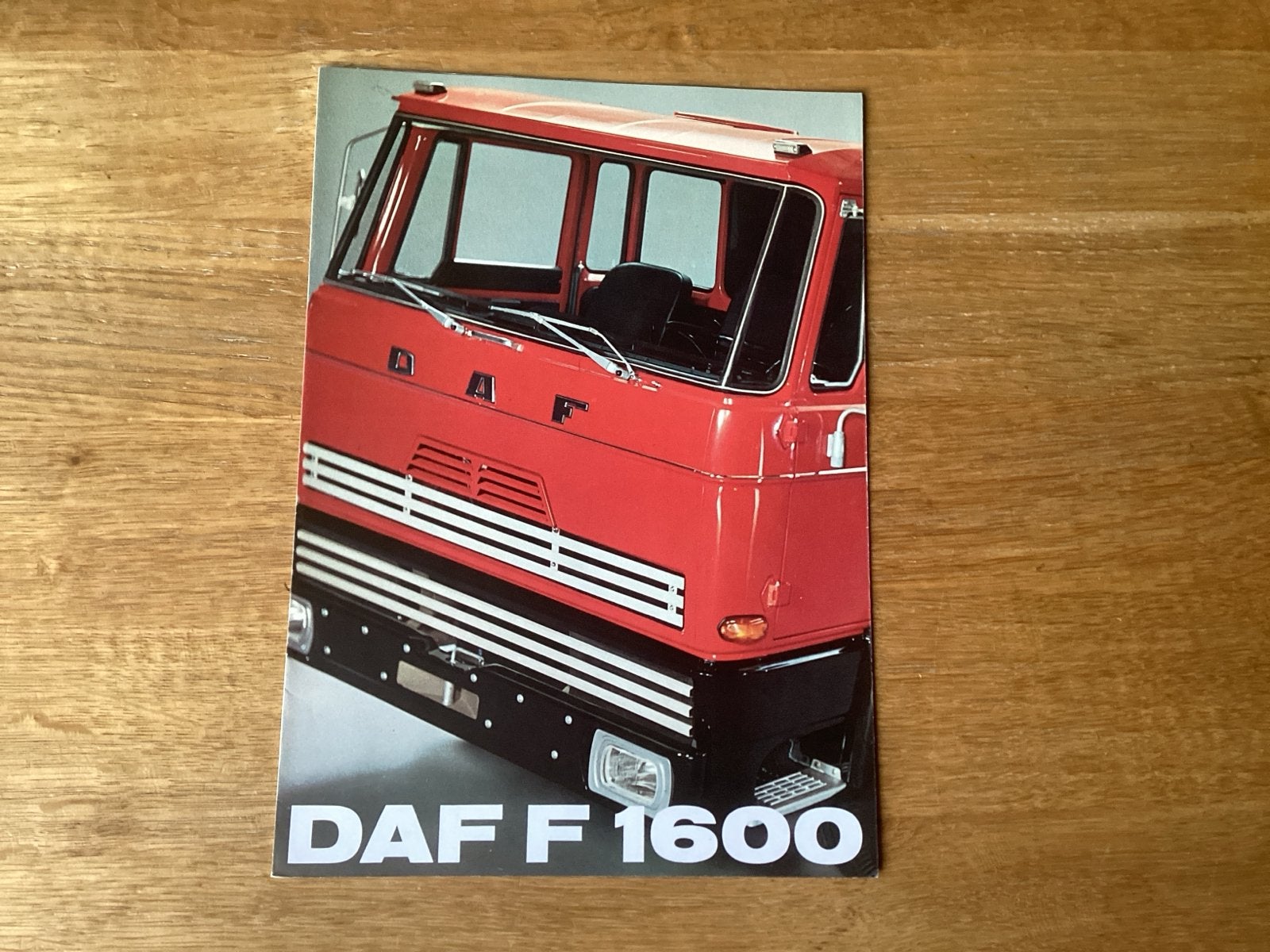 DAF F1600 Brochure - Origineel uit 1974, Ophalen of Verzenden, Gelezen, Overige merken