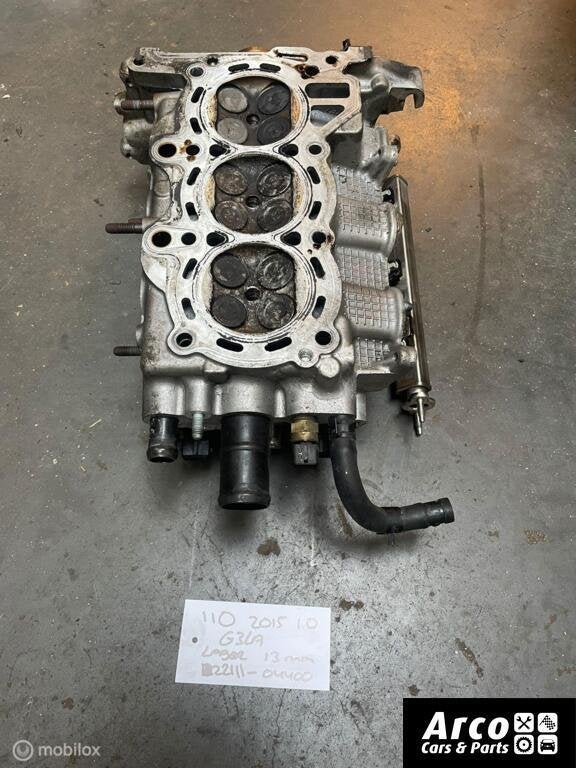 Hyundai i10 1.0 2015 Cilinderkop G3LA Lager 13mm 22111-04400, Gebruikt, Ophalen of Verzenden, Hyundai, Hyundai