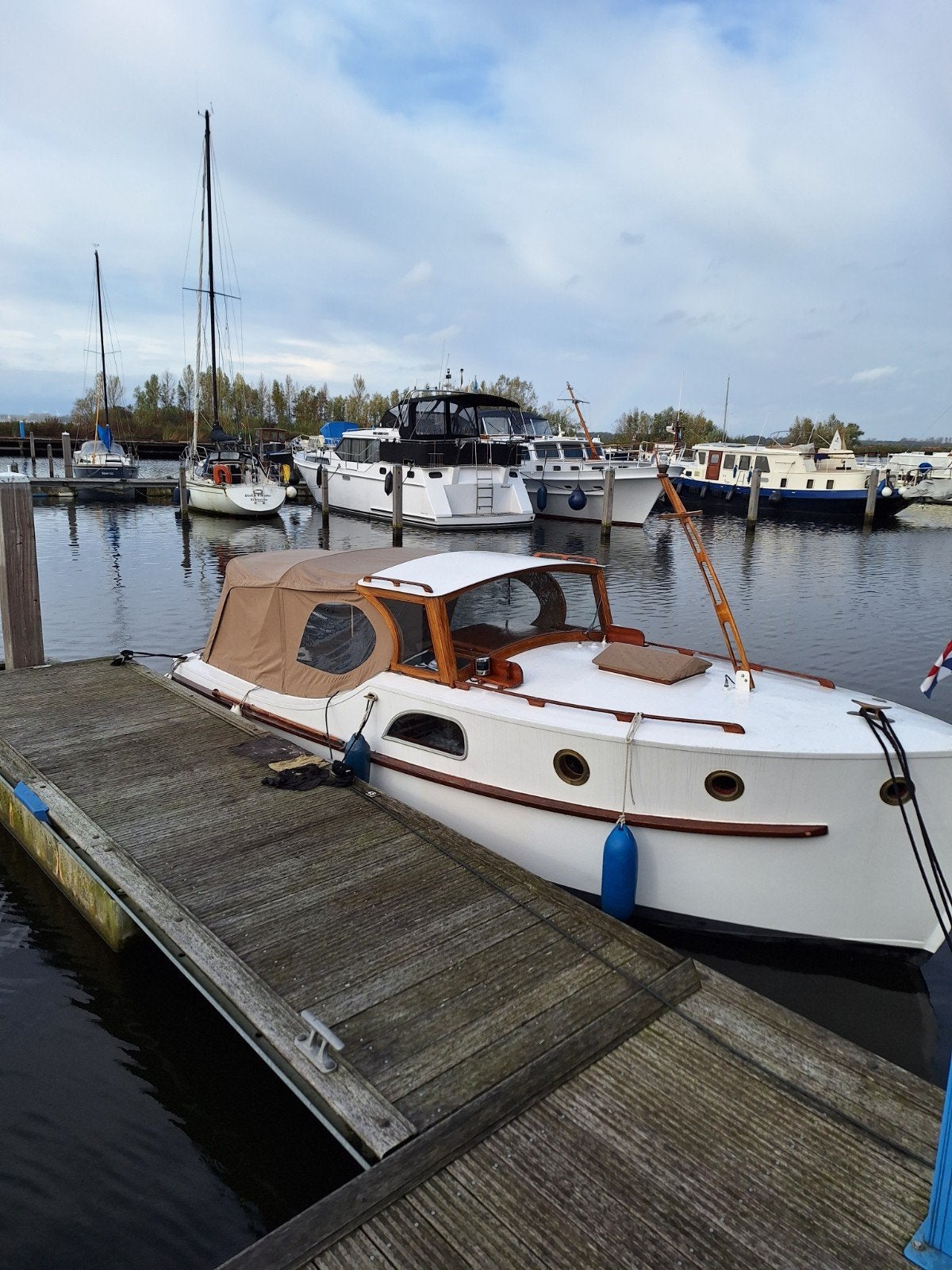 Bakdekker 7m - Gereviseerde motor, nieuwe accu, Watersport en Boten, Gebruikt, 44 pk, Koelkast, 7 m