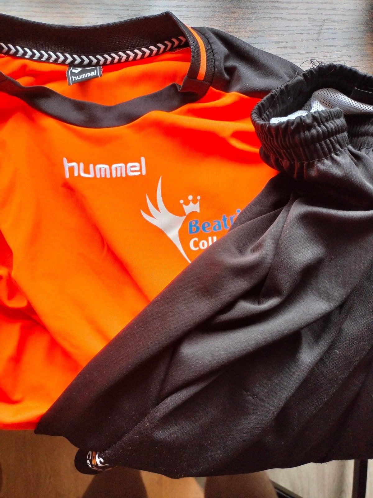 Beatrix College gymkleding set, Ophalen, Zo goed als nieuw, Maat 48/50 (M), Oranje