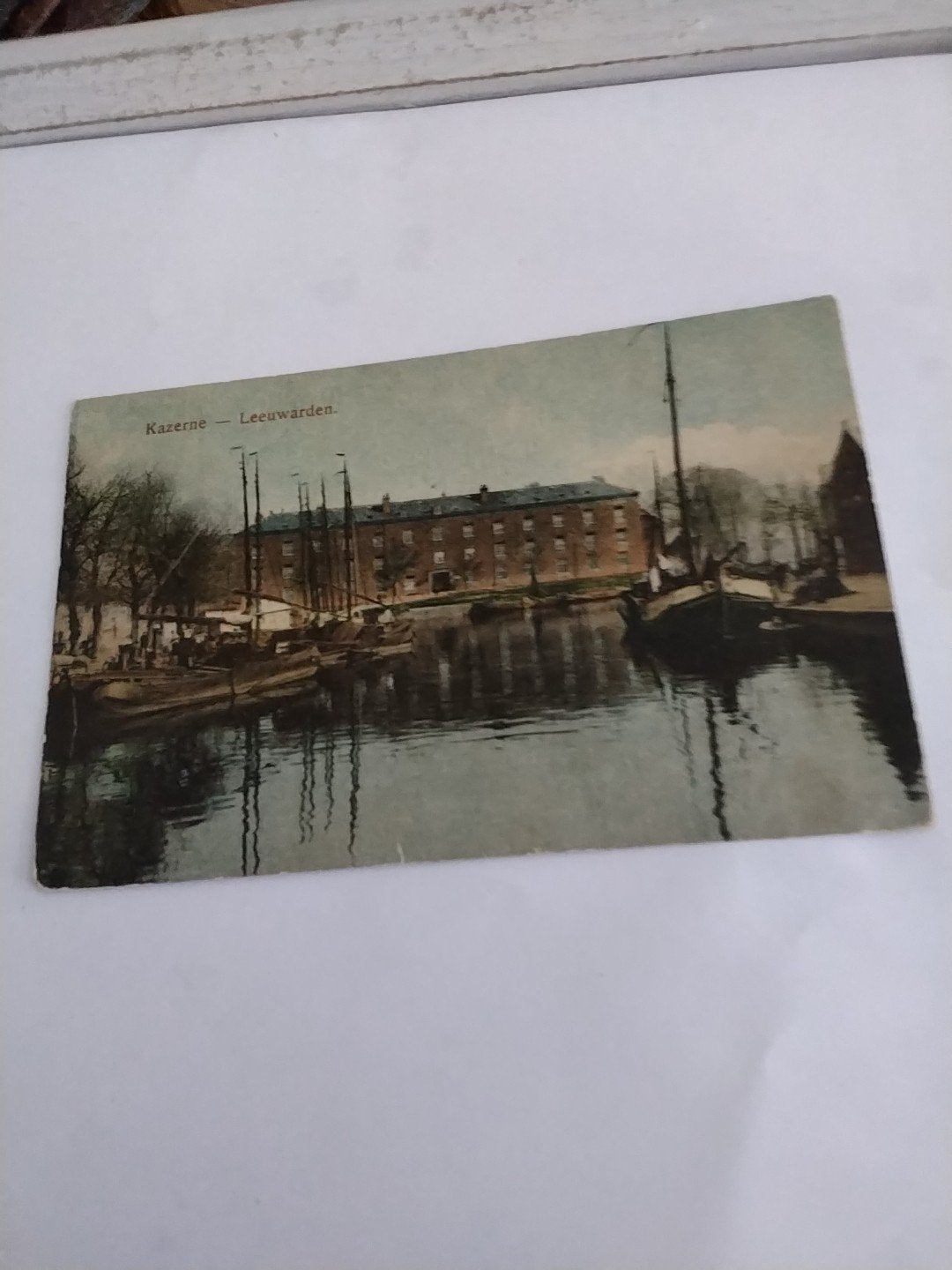LEEUWARDEN. KAZERNE. 1917, Ophalen of Verzenden, Voor 1920, Friesland