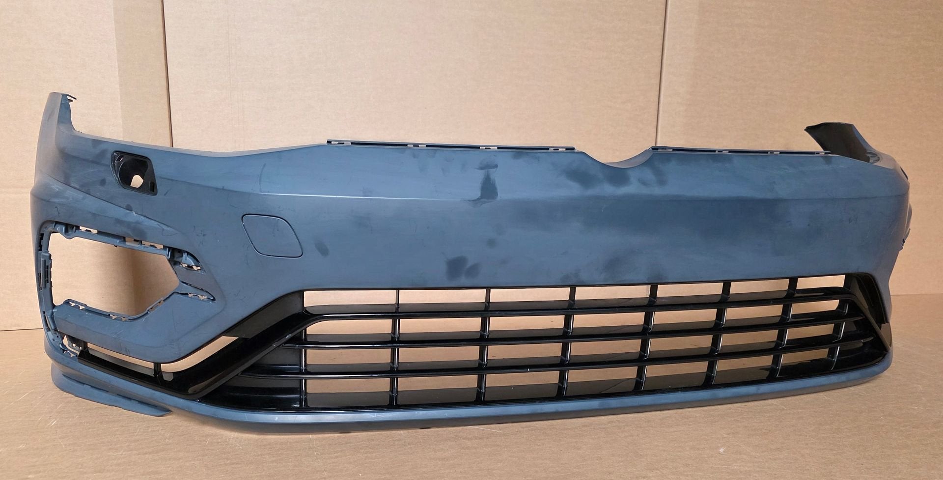 Voorbumper VW Golf 7 VII 7.5 FACELIFT R Model R20 KLS Orgine, Gebruikt, -, Voor, Ophalen of Verzenden