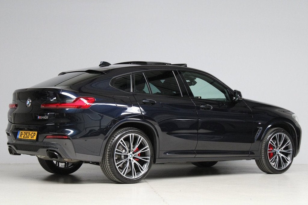 BMW X4 M40i M-sport | panoramadak | head-up display | 360 ca, Auto's, Gebruikt, Zwart, Bedrijf, X4
