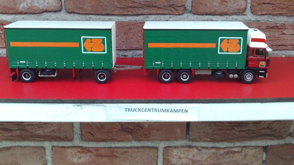 Tekno  Daf  2800  Topsleeper  van  Zijderlaan., Ophalen of Verzenden, Nieuw, Bus of Vrachtwagen, Tekno
