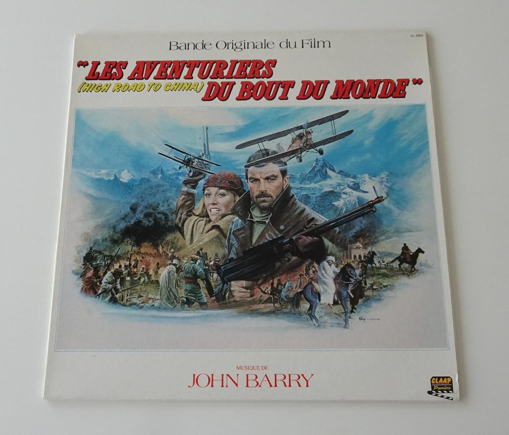 John Barry - High Road To China - Original Soundtrack 1983, Ophalen, Zo goed als nieuw, 12 inch