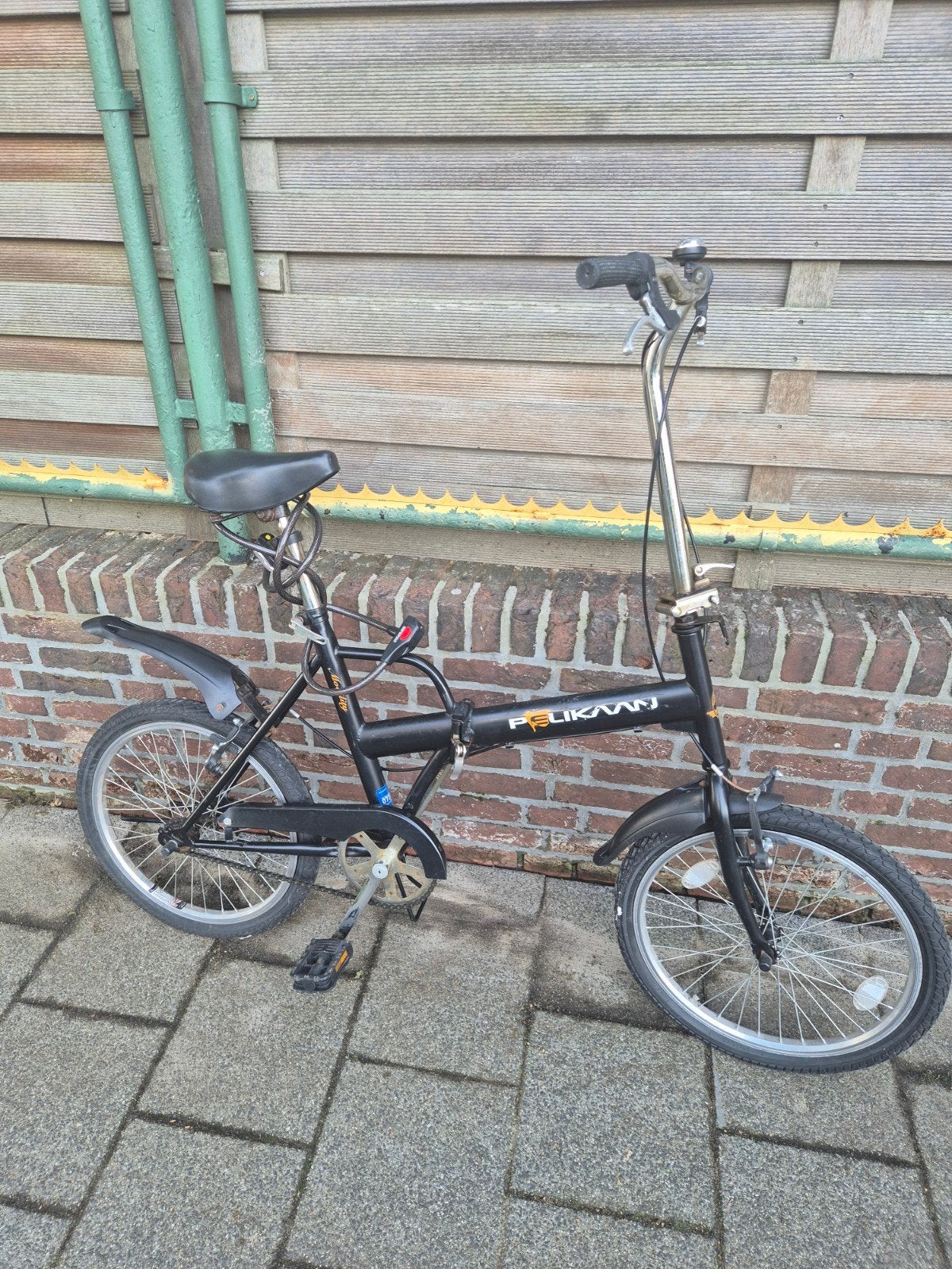 Pelikaan vouwfiets – 20 inch – €40 / bieden, Fietsen en Brommers, 20 inch of meer, Gebruikt, Velgrem, Totaal opvouwbaar
