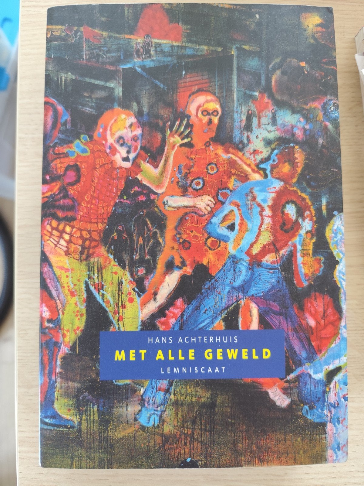 Met Alle Geweld - Hans Achterhuis (Lemniscaat), Ophalen of Verzenden, Gelezen, Hans Achterhuis, Nederland