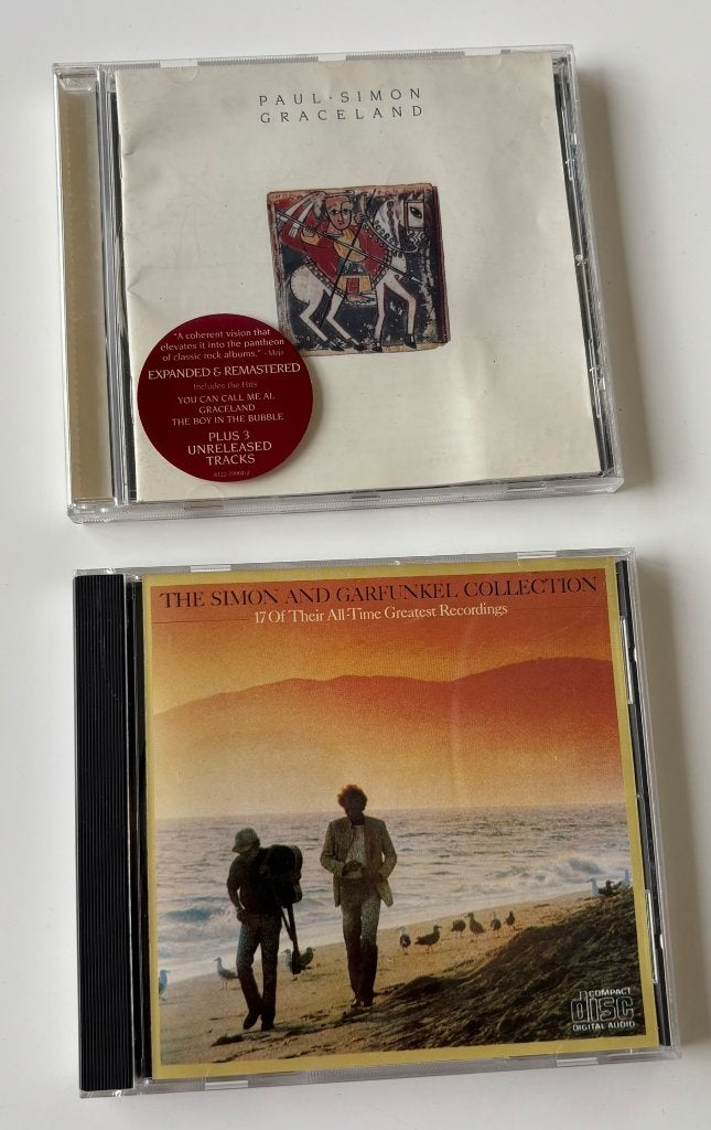 2 x Paul Simon & Simon and Garfunkel, Ophalen of Verzenden, Gebruikt, Pop, Album
