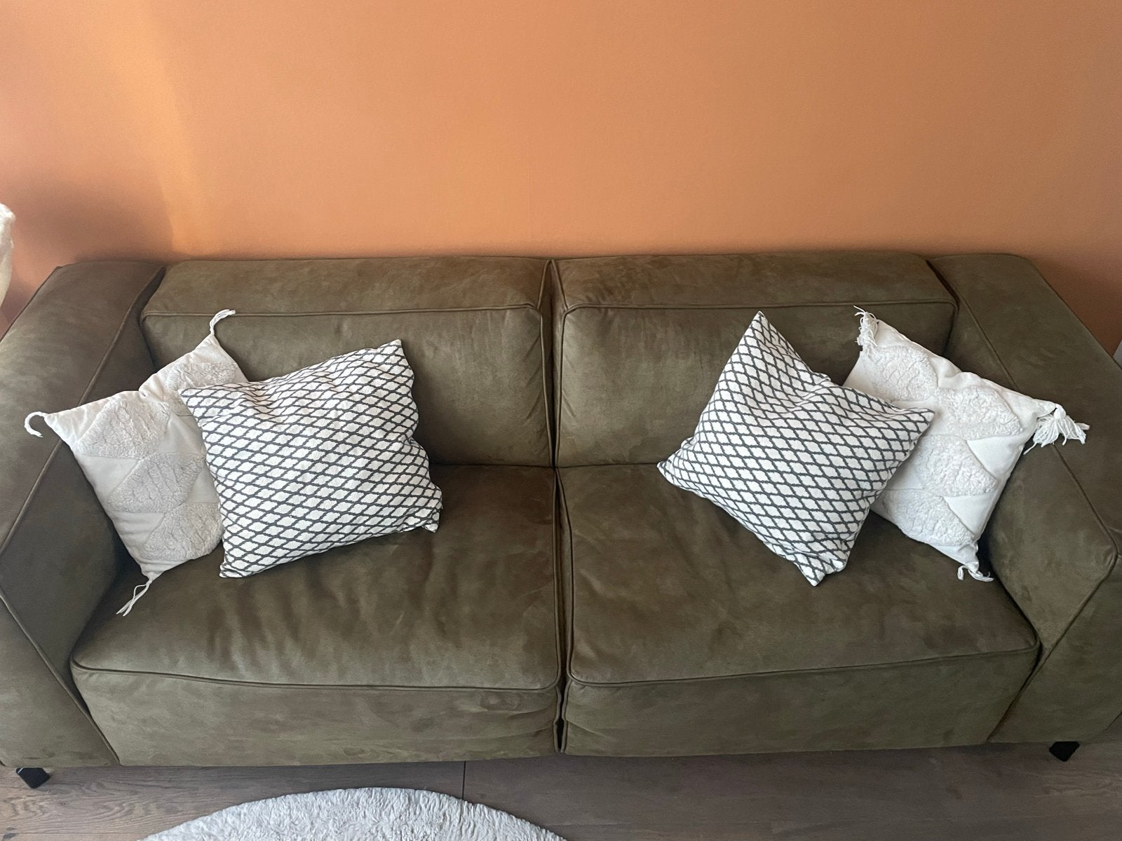 Goossens 3-zitsbank - Zo goed als nieuw, Ophalen, 250 tot 300 cm, Driepersoons, 75 tot 100 cm