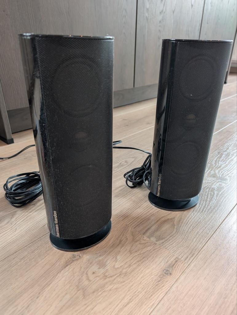 Harman Kardon Speakers SAT-TS60 & sub HKTS200SUB | ZGAN, Overige merken, Gebruikt, Ophalen of Verzenden, Complete surroundset