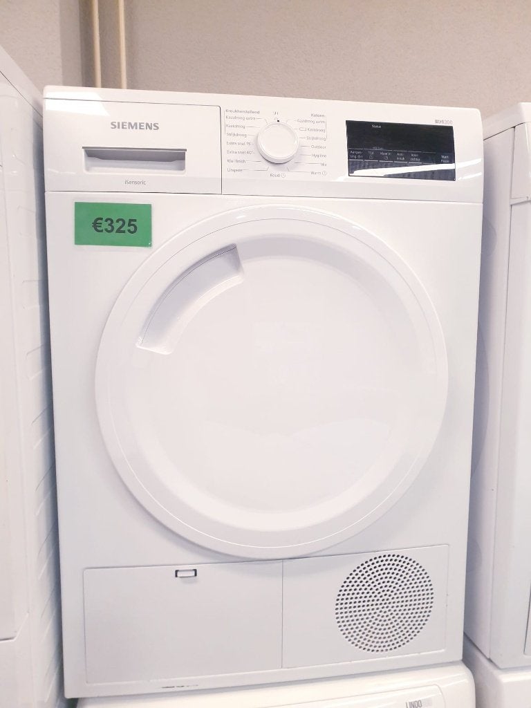 warmtepomp droger Siemens 7kg️️️ IQ300 ️️️INC GARANTIE, Witgoed en Apparatuur, Ophalen, 6 tot 8 kg, Minder dan 85 cm, Anti-kreukfase