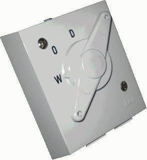 Wasmachine/droger- omschakelaar inbouw trek WITU16/2, Verzenden, Nieuw